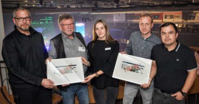 Auf dem Foto (von links nach rechts): Kai Jorzyk (Projektleitung Popp Concerts), Wolfgang Esser (Geschäftsführer MVG Trier mbH), Kristin Schon (Projektleitung MVG Trier mbH), Arnd Landwehr (Geschäftsführer MVG Trier mbH), Oliver Thome (Geschäftsführer Popp Concerts)